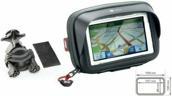 Pouzdro na motorku / Držák na mobil, GPS Givi S954B Universal GPS-Smartphone Holder - 2