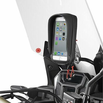 Pouzdro na motorku / Držák na mobil, GPS Givi S902A Universal Support To Install GPS and Smartphone Holders - 4