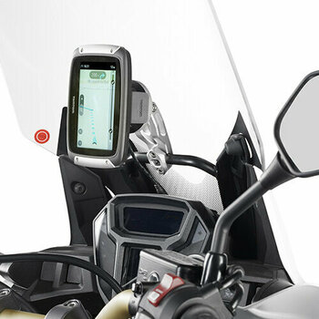 Pouzdro na motorku / Držák na mobil, GPS Givi S902A Universal Support To Install GPS and Smartphone Holders - 5