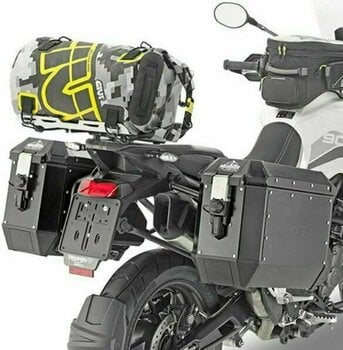 Bauletto moto / Valigia moto Givi EA114CM Waterproof Cylinder Seat Bag 30L Camo/Grey/Yellow (B-Stock) #952052 (Seminuovo) - 10