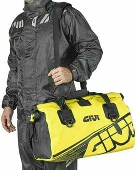 Motorcycle Top Case / Bag Givi EA115FL Waterproof Cylinder Seat Bag 40L Neon Yellow - 2