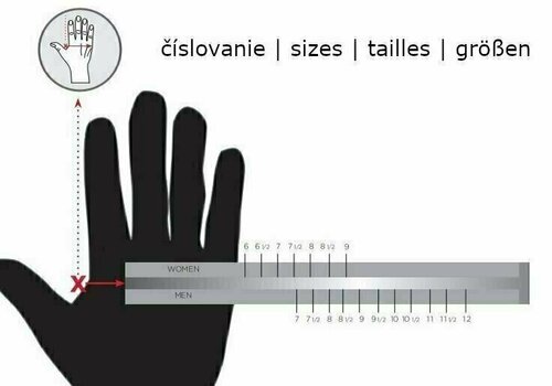 Gants de vélo Eska Multi X Black 9,5 Gants de vélo - 4