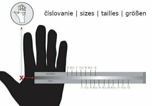 Kolesarske rokavice Eska Infinium Sense Black 12 Kolesarske rokavice - 4