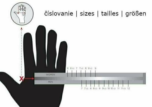 Kolesarske rokavice Eska Pulse Longcuff Black 10,5 Kolesarske rokavice - 4