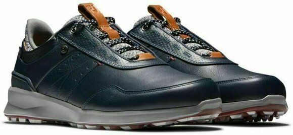 Chaussures de golf pour hommes Footjoy Stratos Navy 40,5 - 4