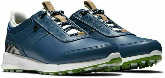 Chaussures de golf pour femmes Footjoy Stratos Blue/Green 37 - 4