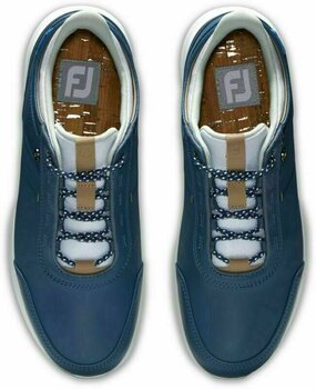Женски голф обувки Footjoy Stratos Blue/Green 38,5 - 6