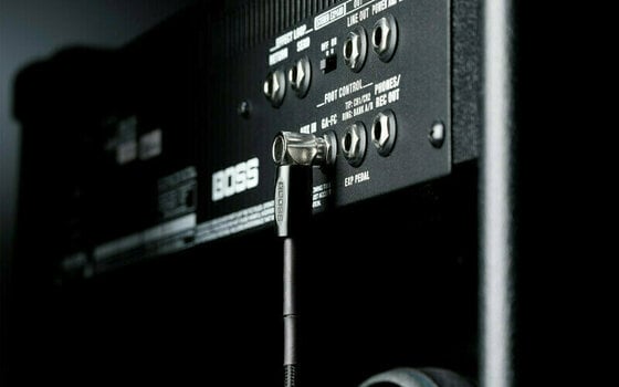 Câble de patch Boss BCC-3-TRA Noir 1 m Droit - Angle - 3