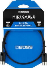 MIDI Cable Boss BMIDI-PB1 30 cm MIDI Cable - 1