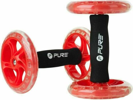 Træningshjul Pure 2 Improve Core Training Wheels 2 Sort-Red Træningshjul - 6