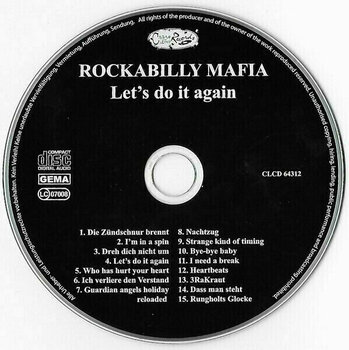CD диск Rockabilly Mafia - Let's Do It Again (CD) - 2