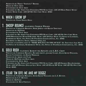 CD musique Snoop Dogg - Tha Doggfather (Explicit) (CD) - 4