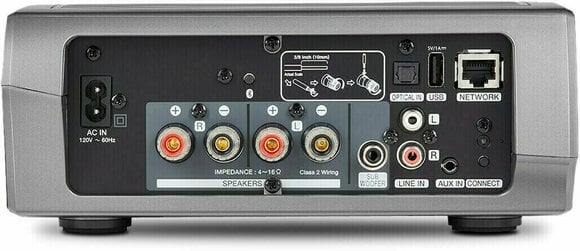 Hi-Fi-integrerade förstärkare Denon HEOS AMP HS2 SRE2 Svart - 3