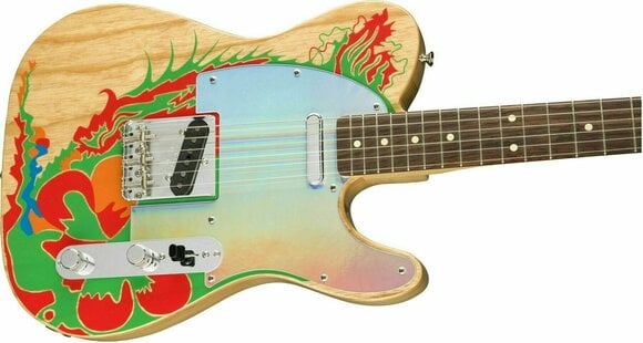 Elektromos gitár Fender Jimmy Page Telecaster RW Natural - 3