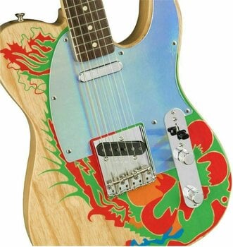 Elektromos gitár Fender Jimmy Page Telecaster RW Natural - 4