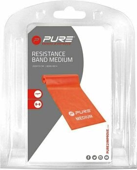 Banda de resistencia Pure 2 Improve XL Resistance Band Medium Medium Orange Banda de resistencia - 3