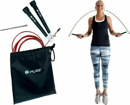 Skipping Rope Pure 2 Improve Speed Red Skipping Rope - 4