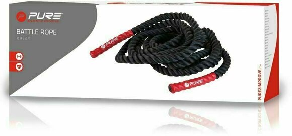 Gym Rope Pure 2 Improve Battle Rope Black 12 m Gym Rope - 3