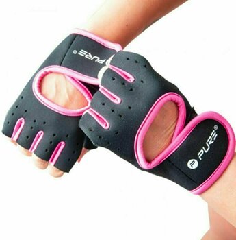 Fitness Gloves Pure 2 Improve Neoprene Fitness Black S/M Fitness Gloves - 2