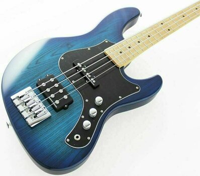 Basse électrique FGN J-Standard Mighty Jazz See Thru Blue Burst Basse électrique - 3