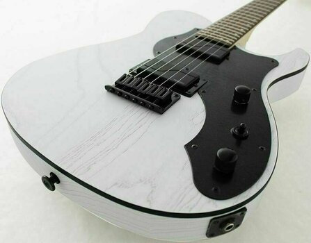 Guitarra electrica FGN J-Standard Iliad Dark Evolution Open Pore White - 3