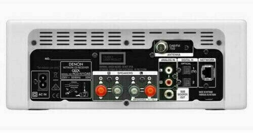 Hi-Fi Kombinovaný prehrávač Denon RCD-N11 DAB Gray - 3