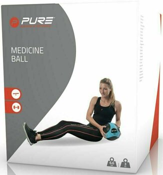 Medizinball Pure 2 Improve Medicine Ball Blau 3 kg Medizinball - 2