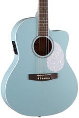 Jumbo Elektro-Akustikgitarren Cort Jade Classic Sky Blue Jumbo Elektro-Akustikgitarren - 1
