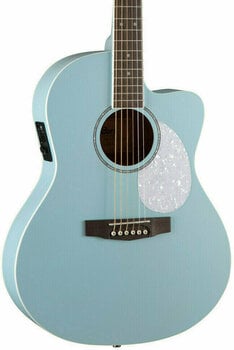 elektroakustisk guitar Cort Jade Classic Sky Blue - 2