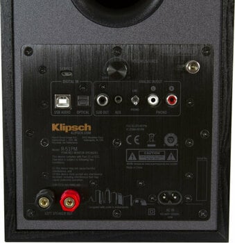 HiFi-Kabellose Lautsprecher
 Klipsch R-51Pm Na Black - 4