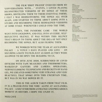 LP Nick Cave - Idiot Prayer (Nick Cave Alone At Alexandra Palace) (2 LP) - 8