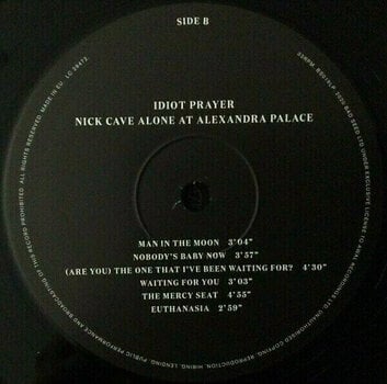 LP deska Nick Cave - Idiot Prayer (Nick Cave Alone At Alexandra Palace) (2 LP) - 3