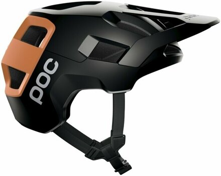 Bike Helmet POC Kortal Uranium Black/Light Citrine Orange Matt 51-54 Bike Helmet - 3