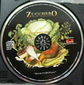 Musiikki-CD Zucchero Sugar Fornaciari - Spirito Di Vino (CD) - 3
