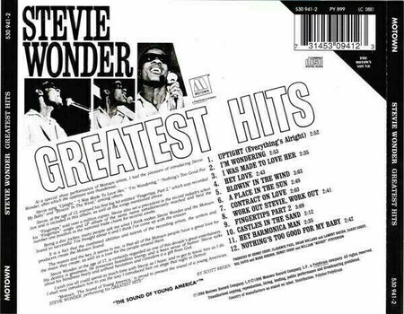 CD de música Stevie Wonder - Greatest Hits 1 = Remaster (CD) - 2