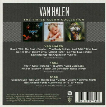 CD musique Van Halen - The Triple Album Collection (3 CD) - 2