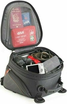 Motorcycle Top Case / Bag Givi ST607B Expandable Thermoformed Saddle Bag 22L - 2