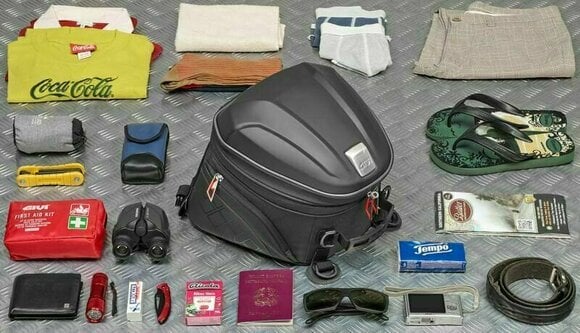 Motorcycle Top Case / Bag Givi ST607B Expandable Thermoformed Saddle Bag 22L - 7