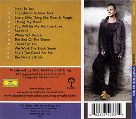 Zenei CD Sting - Symphonicities (CD) - 2