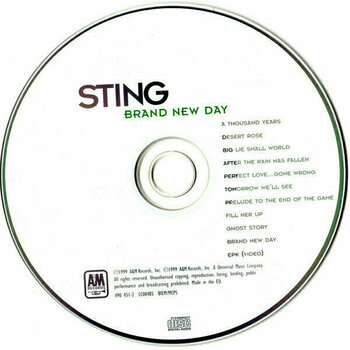 Zenei CD Sting - Brand New Day (CD) - 3