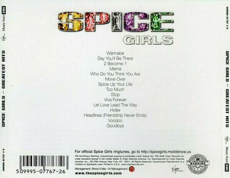Muziek CD Spice Girls - Spice Girls The Greatest Hits (CD) - 3