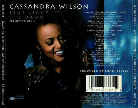 Glazbene CD Cassandra Wilson - Blue Light Til Dawn (CD) - 2