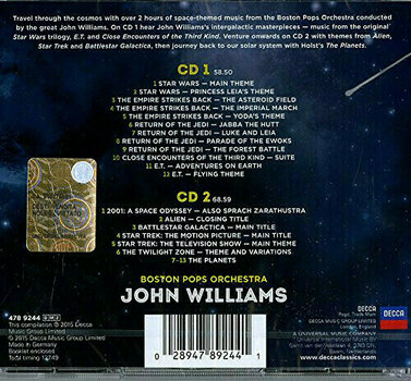 CD диск John Williams - Conducts Music From Star Wars (2 CD) - 2