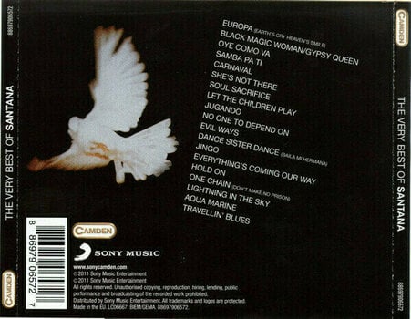 CD de música Santana - Best Of Santana (CD) - 3