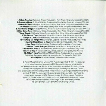 CD de música Kim Wilde - Singles Collection 81-'93 (CD) CD de música - 5