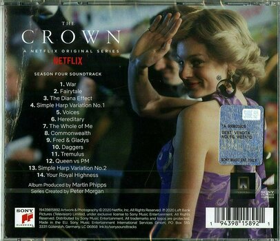 Music CD Original Soundtrack - Crown: Season Four (CD) - 2