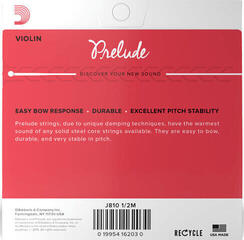 Струни за цигулка D'Addario J810 1/2M Prelude Струни за цигулка - 1