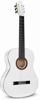 Klasická kytara Valencia VC104 4/4 Bílá - 3