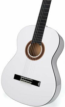 Classical guitar Valencia VC104 4/4 White - 5