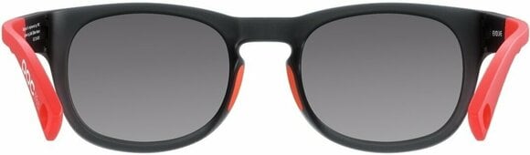 Sport Glasses POC POCito Evolve Uranium Black/Transparent Fluorescent Orange/Equalizer Grey - 4